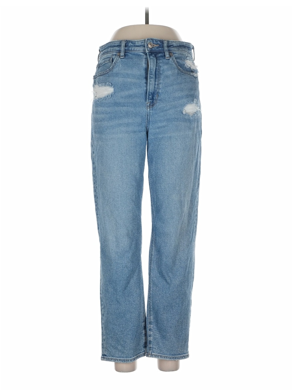 American Eagle Outfitters Light Wash Straight Leg Jeans